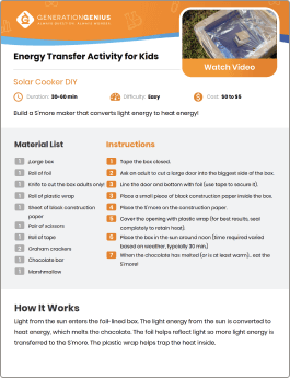 Energy Transfer DIY Activity