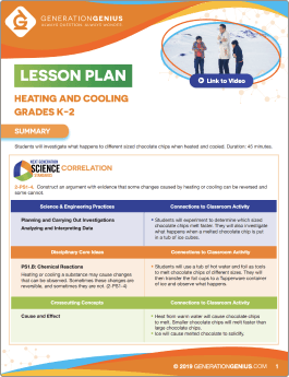 Heating and Cooling Lesson Plan