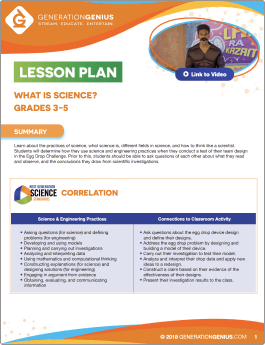 What Is Science? (3-5 Version) Lesson Plan